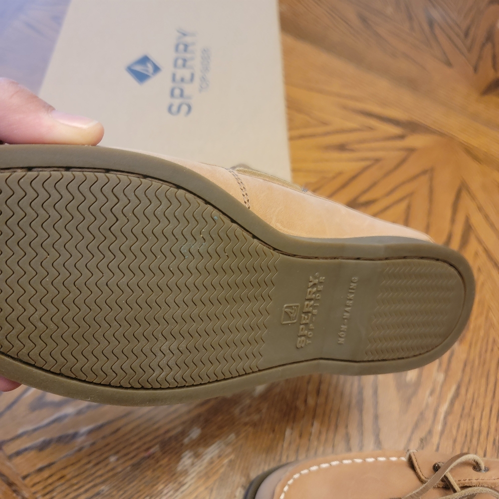 Sperry Kids Light Brown Dress Shoes - Picture 2 of 3